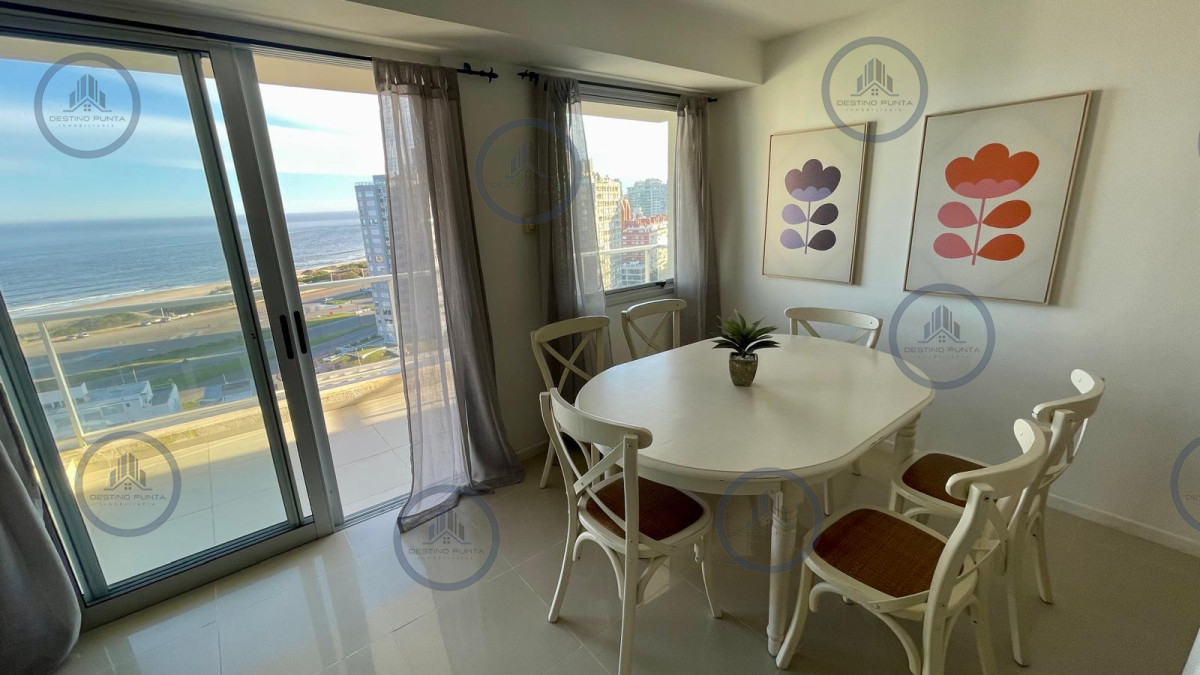 Apartamento en Alquiler Anual Torre con Servicios. 2 Dormitorios con Vista al Mar — fotografía 4