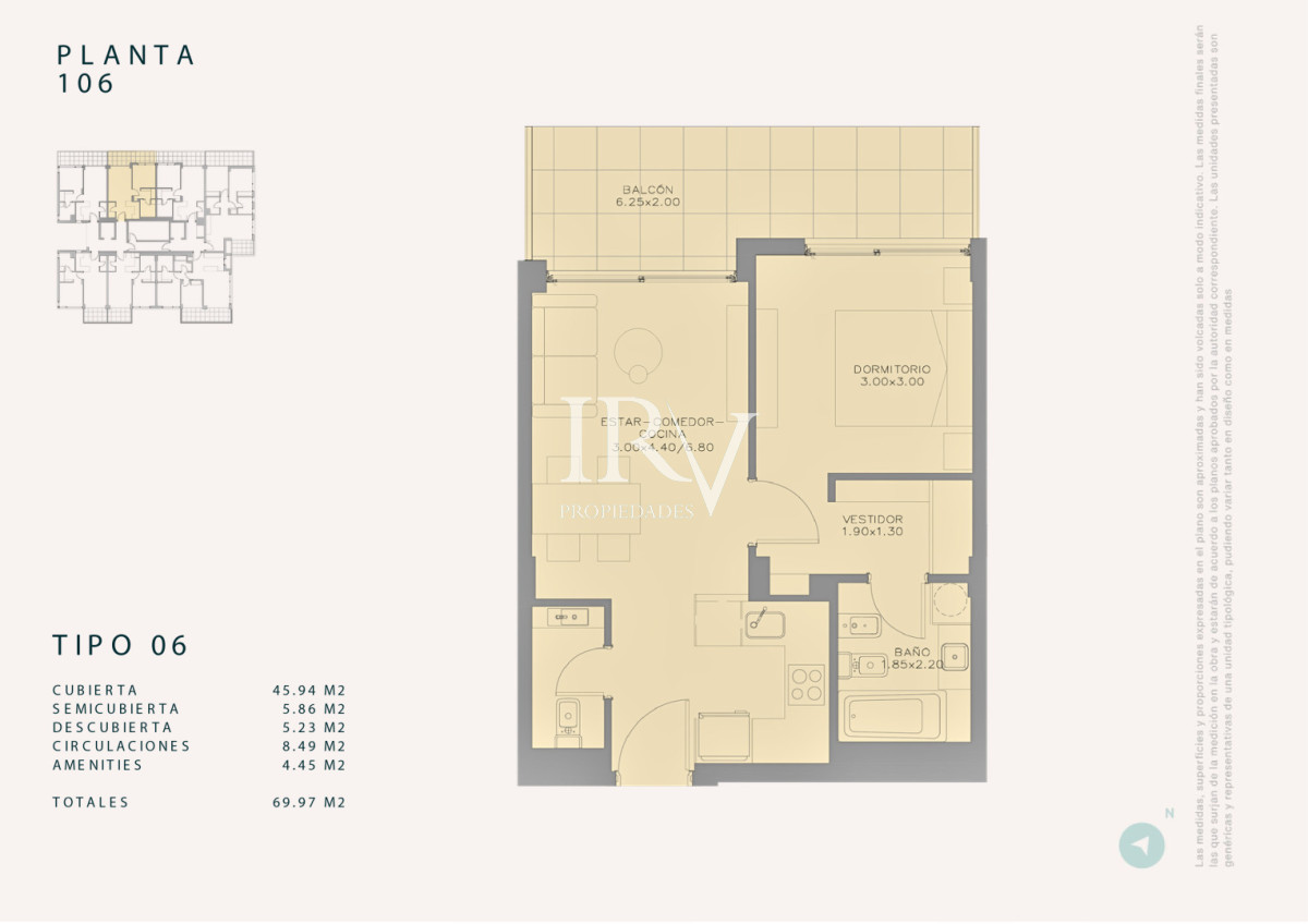 Apartamento ID.1020 - Venta en Obra. Peninsula de Punta del Este. Apartamento 1 dorm con garaje
