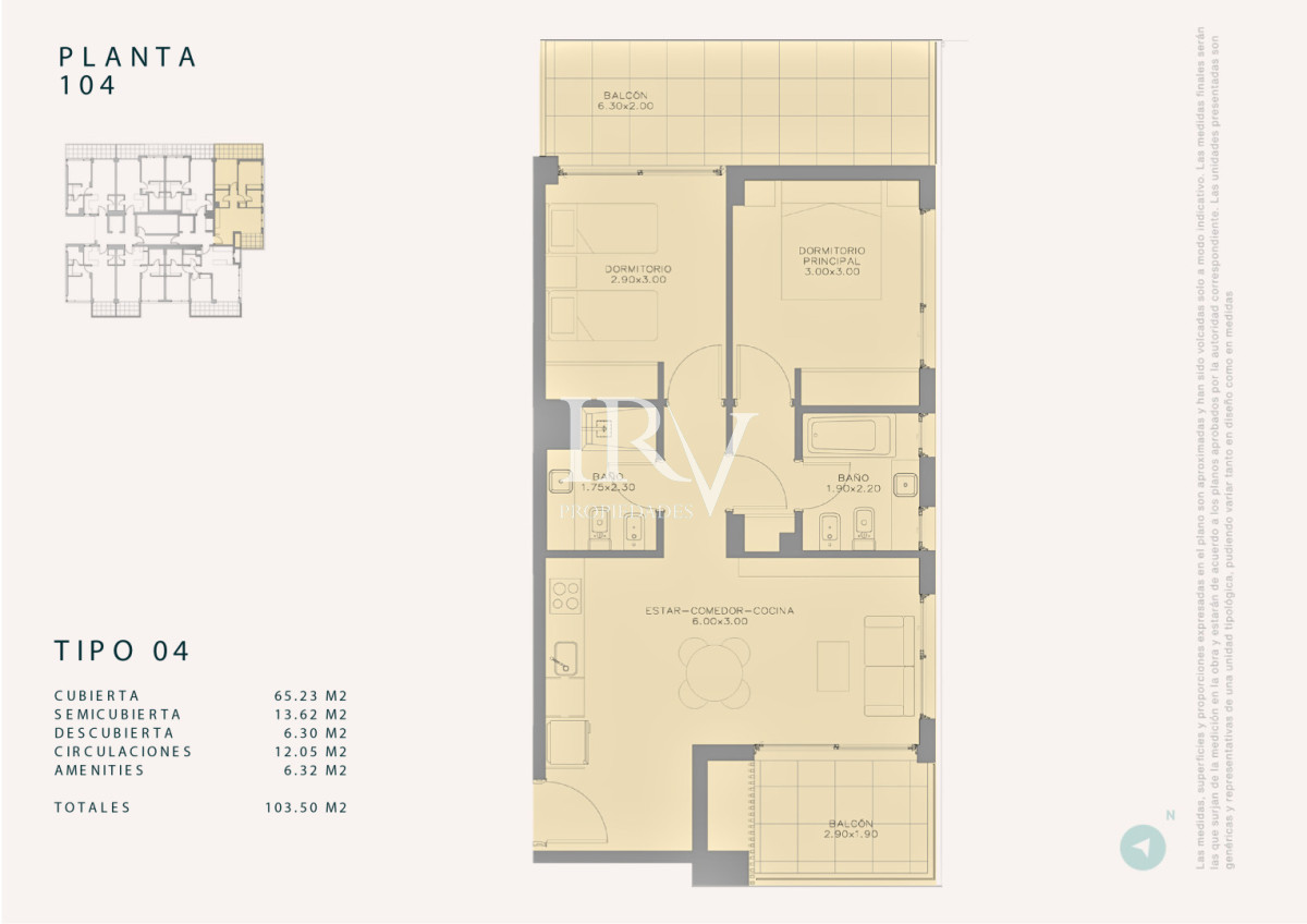 Apartamento ID.1006 - Venta en Obra. Peninsula de Punta del Este. Apartamento 2 dorm con garaje