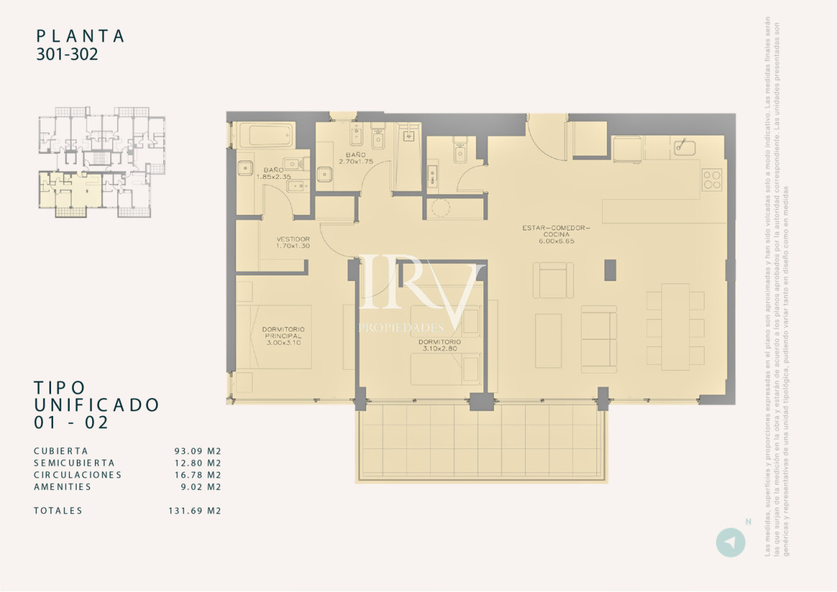 Apartamento ID.1005 - Venta en Obra. Peninsula de Punta del Este. Apartamento 2 dorm con garaje