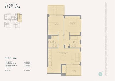 Venta en Obra. Peninsula de Punta del Este. Apartamento 2 dorm con garaje