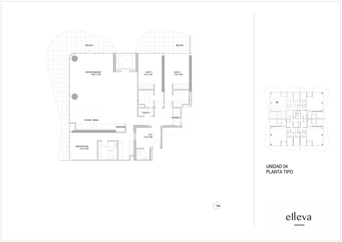 Apartamento ID.1030 - Elleva  Ubicación, calidad y diseño que acompaña tu modo de ser. Venta en pozo en Punta del Este