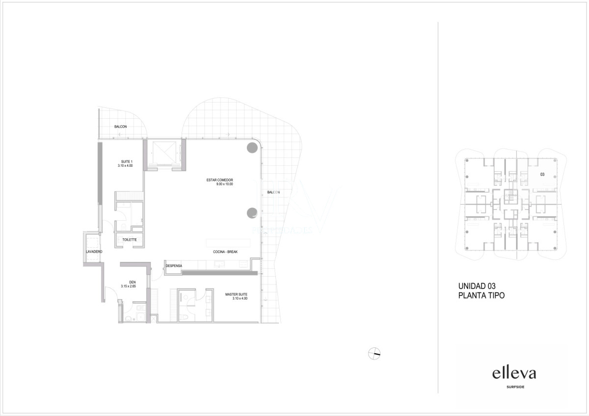 Apartamento ID.1030 - Elleva  Ubicación, calidad y diseño que acompaña tu modo de ser. Venta en pozo en Punta del Este