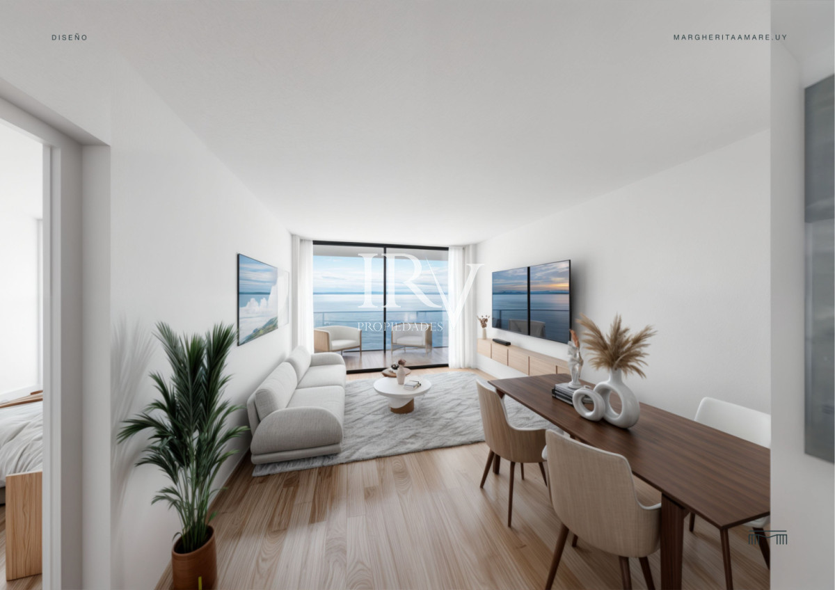 Apartamento ID.1006 - Venta en Obra. Peninsula de Punta del Este. Apartamento 2 dorm con garaje