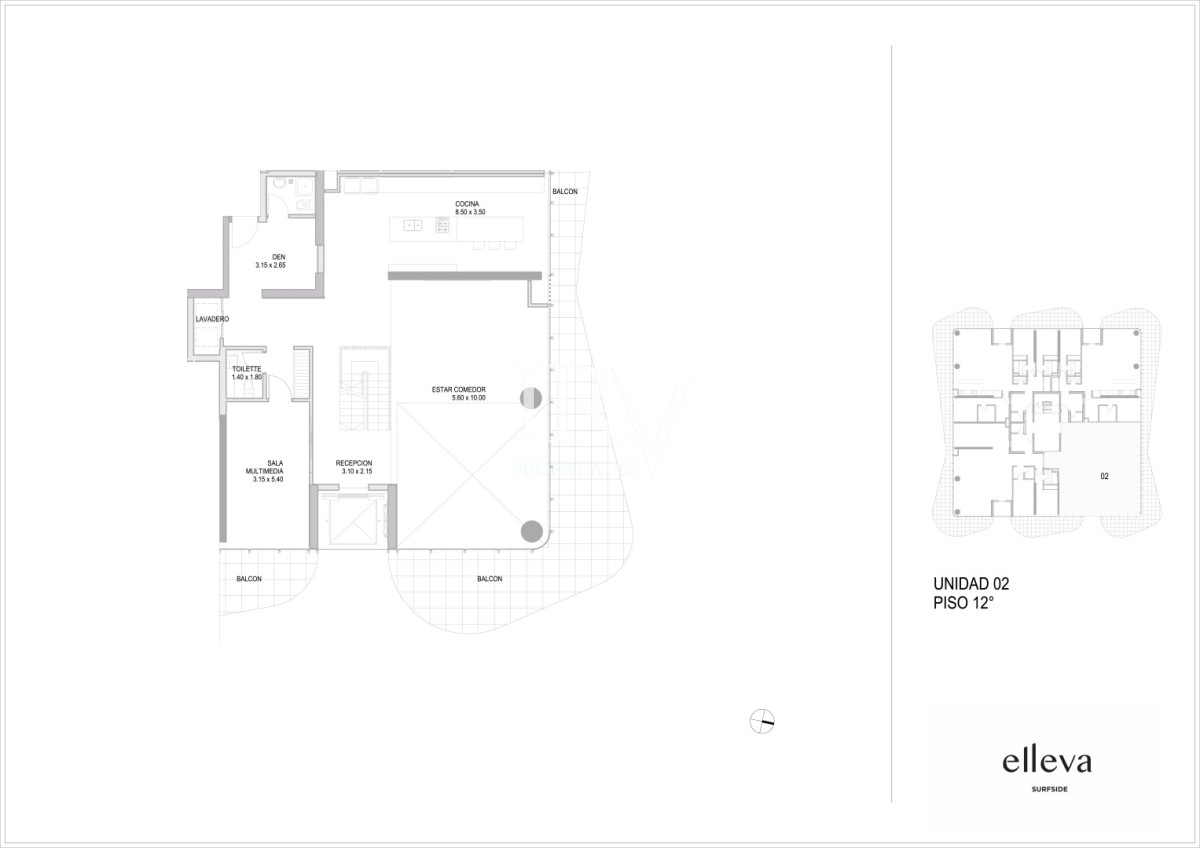 Apartamento ID.1030 - Elleva  Ubicación, calidad y diseño que acompaña tu modo de ser. Venta en pozo en Punta del Este