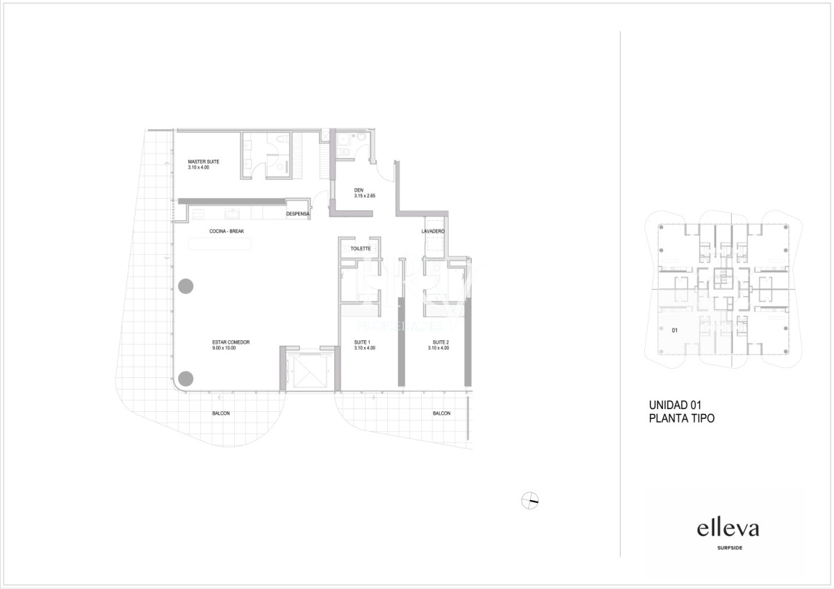 Apartamento ID.1030 - Elleva  Ubicación, calidad y diseño que acompaña tu modo de ser. Venta en pozo en Punta del Este
