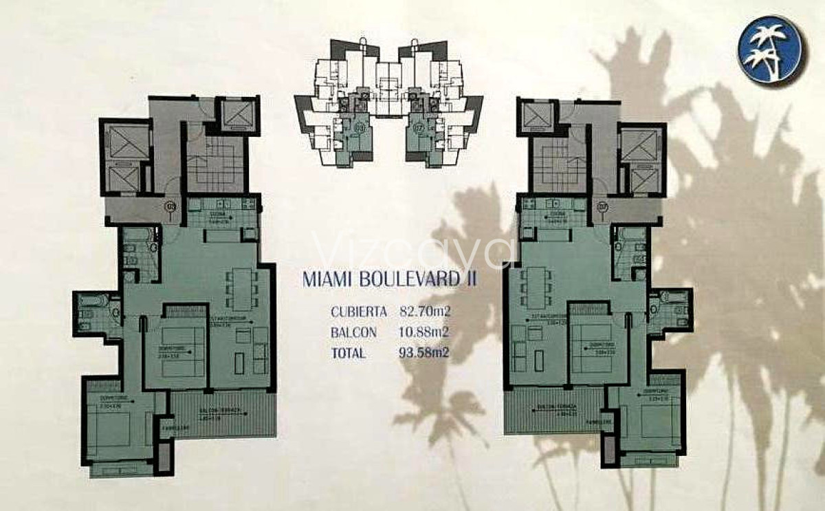 Apartamento ID.80 - VENTA APARTAMENTO:  2 dormitorios 2 baños garage Punta del Este - Playa Mansa 
