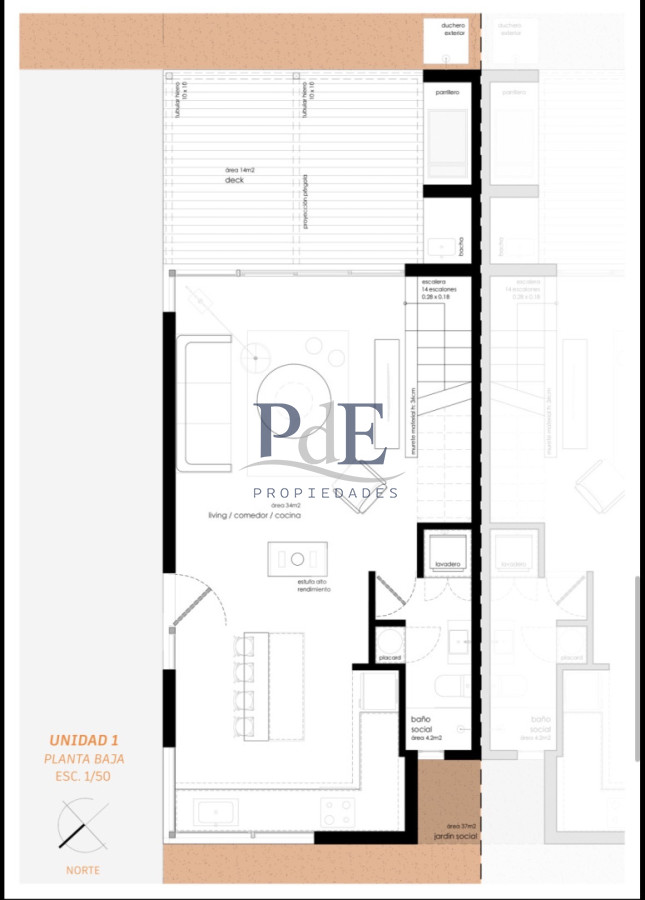 Casa en venta de 2 Dormitorios y 2 Baños. Pinares, Punta del Este - Imagen 10