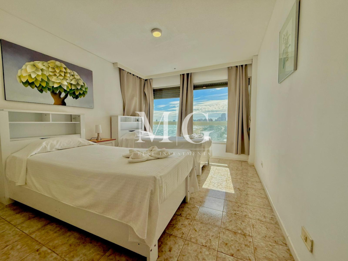 Apartamento ID.1411 - PENINSULA ALQUILER ANUAL 3 Dormitorios + dependencia con vista al Mar; garaje; Gc incluidos!