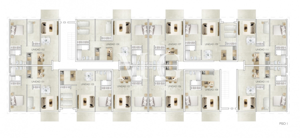 Apartamento ID.407 - Apartamentos 2 dormitorios A Estrenar! Oportunidad de Inversion!