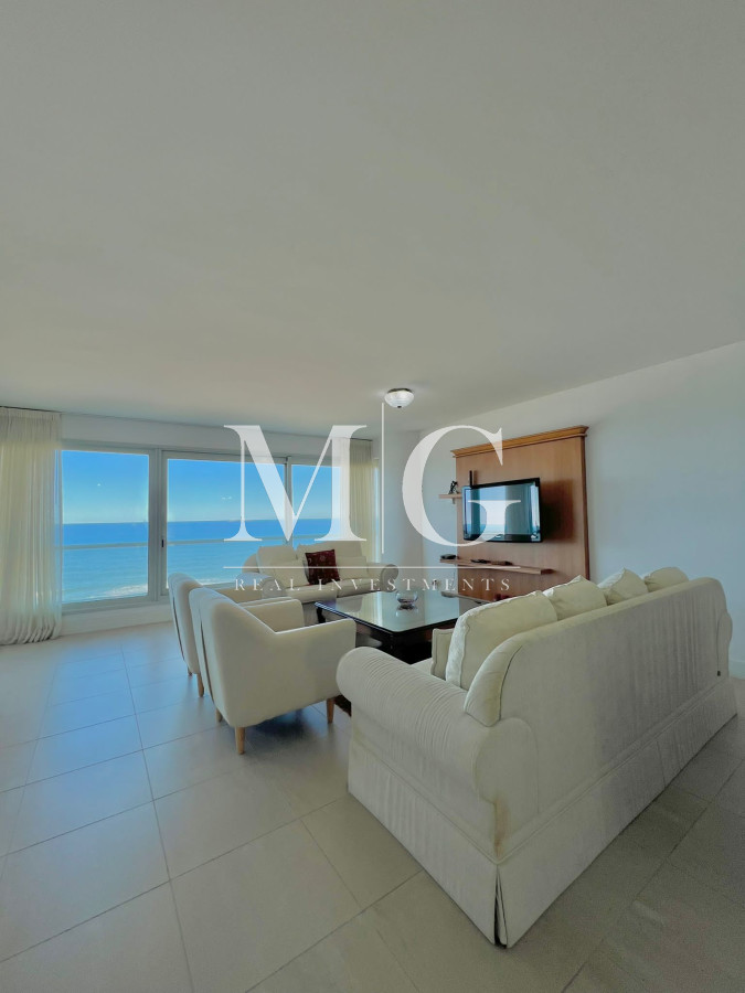 Apartamento ID.285 - Venta Apartamento 2 dorm + dep.servicio primera linea con vista al mar, Edificio con servicios