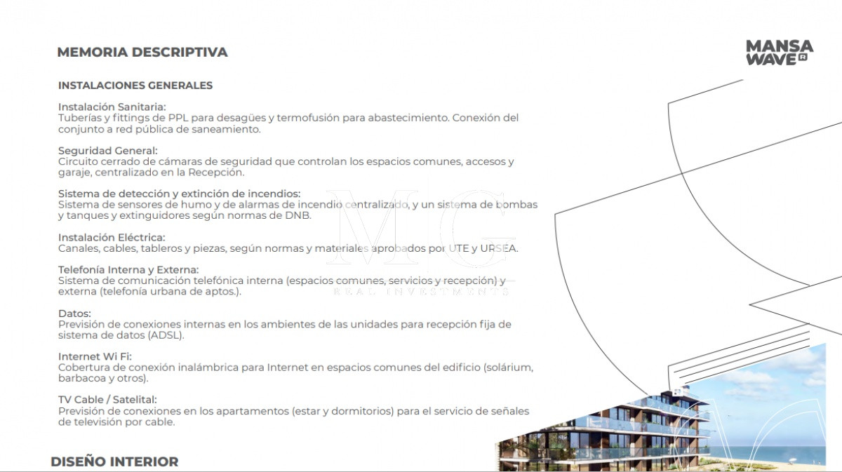 Apartamento ID.583 - Departamentos en primera linea con vista al mar 2 dormitorios