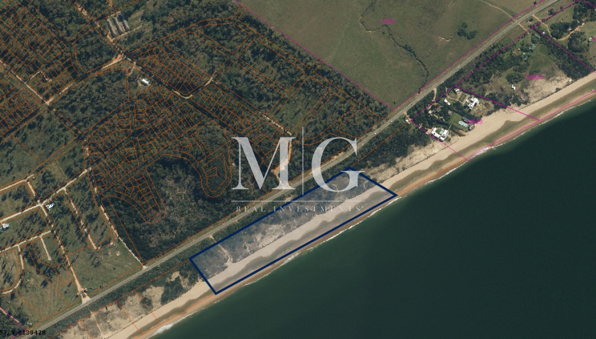 Terreno ID.373 - Venta 8Has 1ra linea sobre el Mar