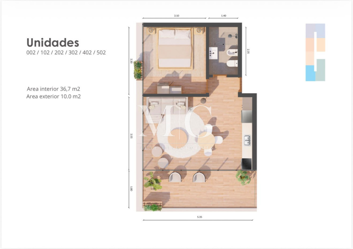 Apartamento ID.1667 - EDIFICIO ROMI - AV. ROOSEVELT, MALDONADO 