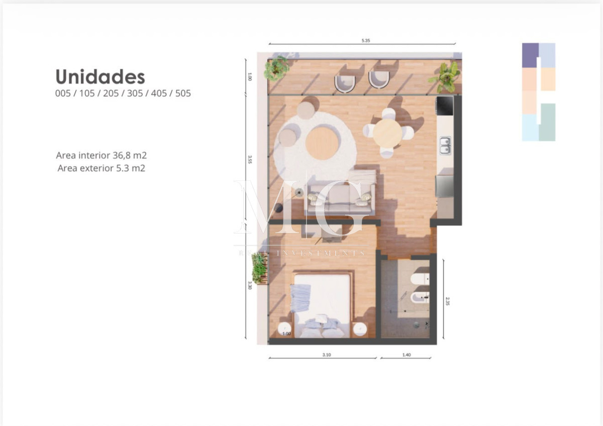 Apartamento ID.1667 - EDIFICIO ROMI - AV. ROOSEVELT, MALDONADO 