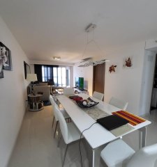 Excelente apartamento en Torre Look con vista al mar