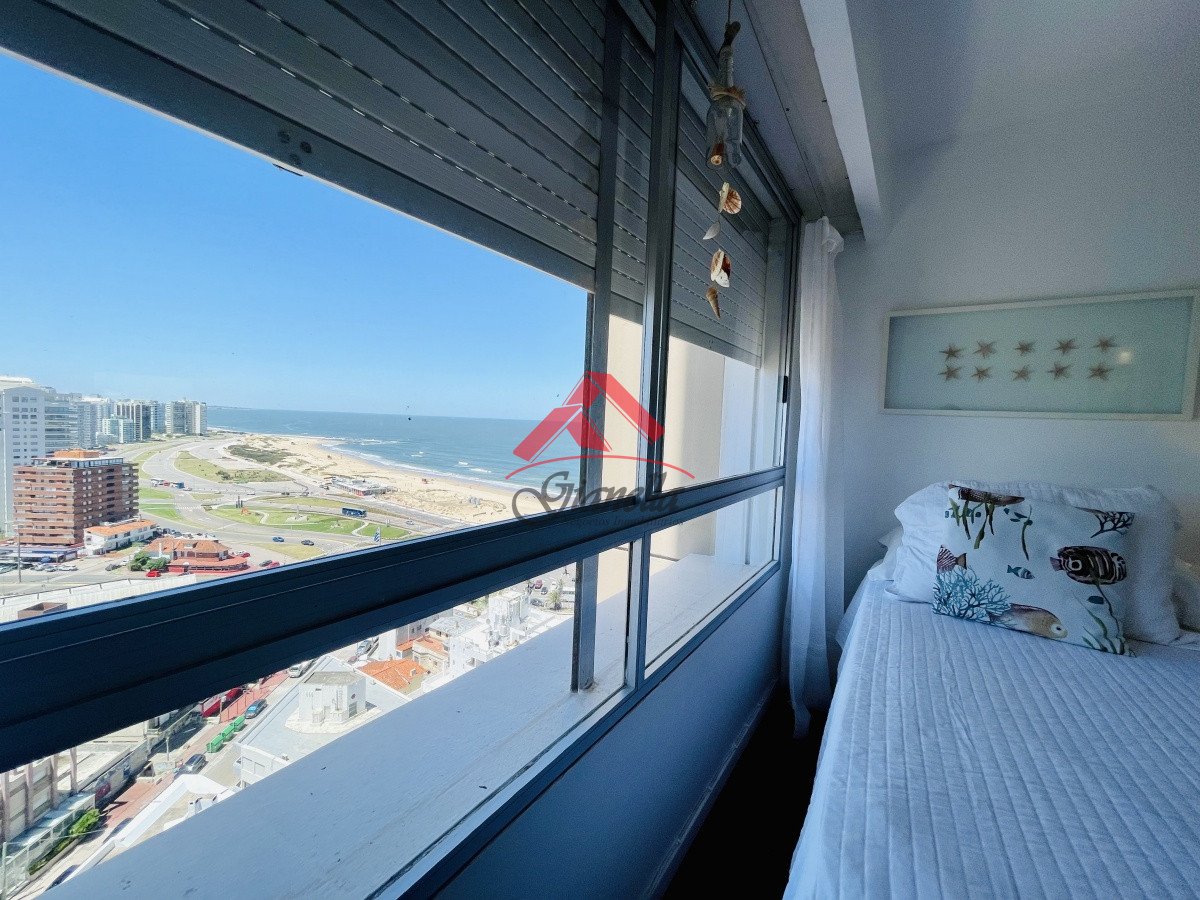 Apartamento ID.1987 - Alquiler temporario de maravilloso departamento piso alto de tres dormitorios, Peninsula, Punta del Este