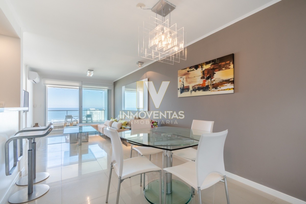 Apartamento ID.4016 - Apartamento de 2 Dormitorios en Playa Brava con Vista al Mar - Venta