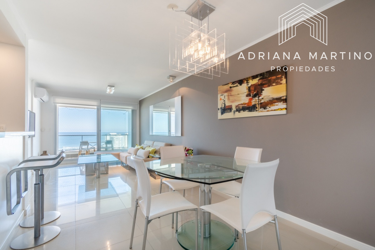 Apartamento de 2 Dormitorios en Playa Brava con Vista al Mar