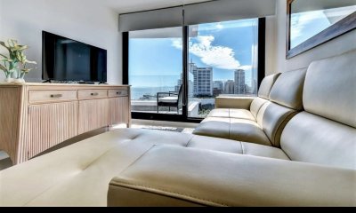 Venta de apartamento de 2 dormitorios en edificio Art Tower, La Pastora, Punta del Este