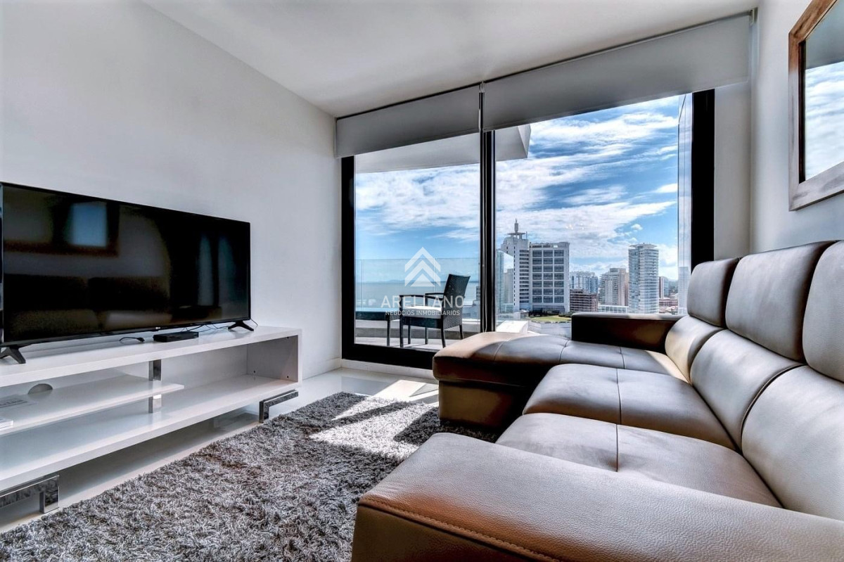 Apartamento ID.5109 - Venta de apartamento 2 dormitorios en edificio Art Tower, La Pastora, Punta del Este