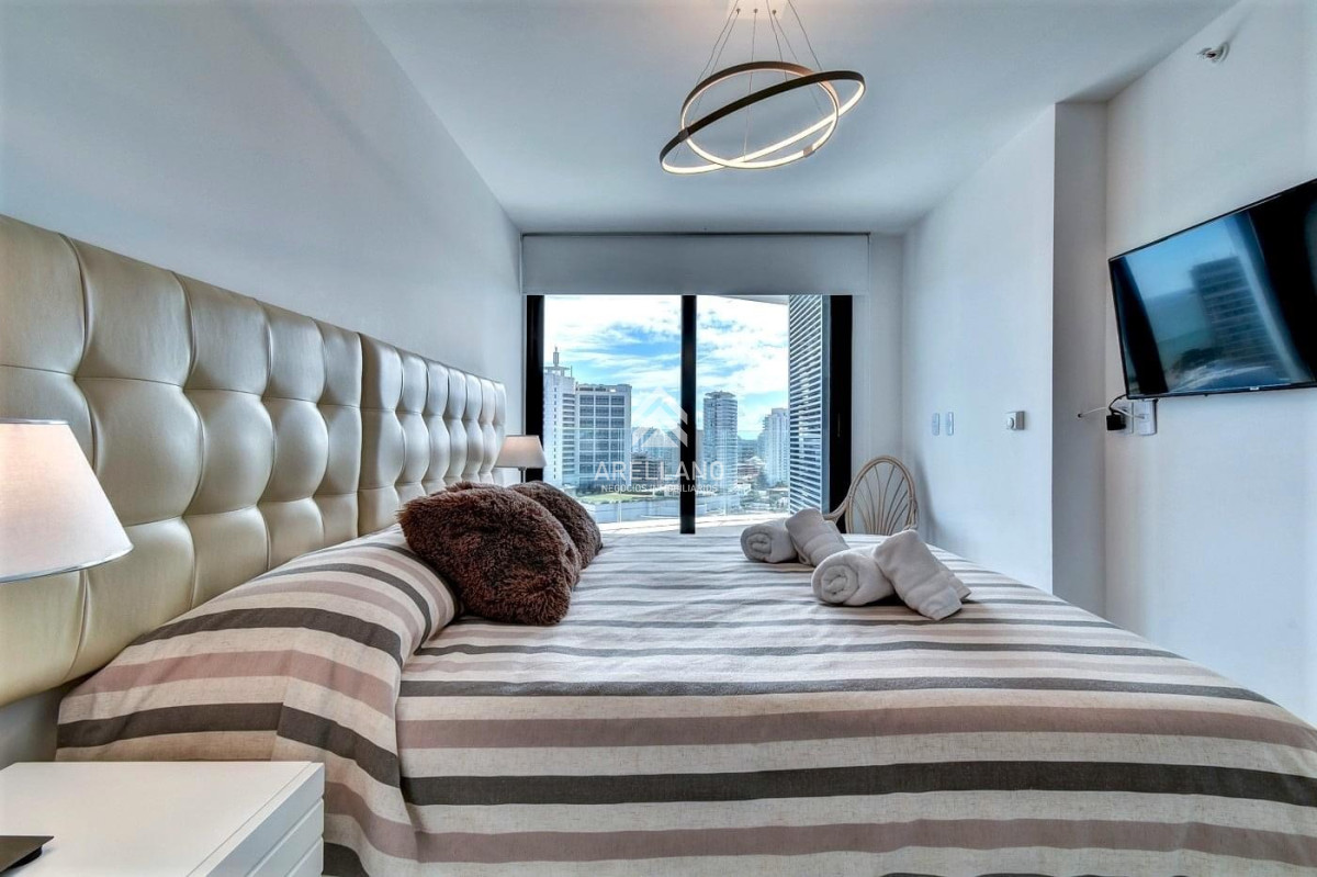 Apartamento ID.5109 - Venta de apartamento 2 dormitorios en edificio Art Tower, La Pastora, Punta del Este