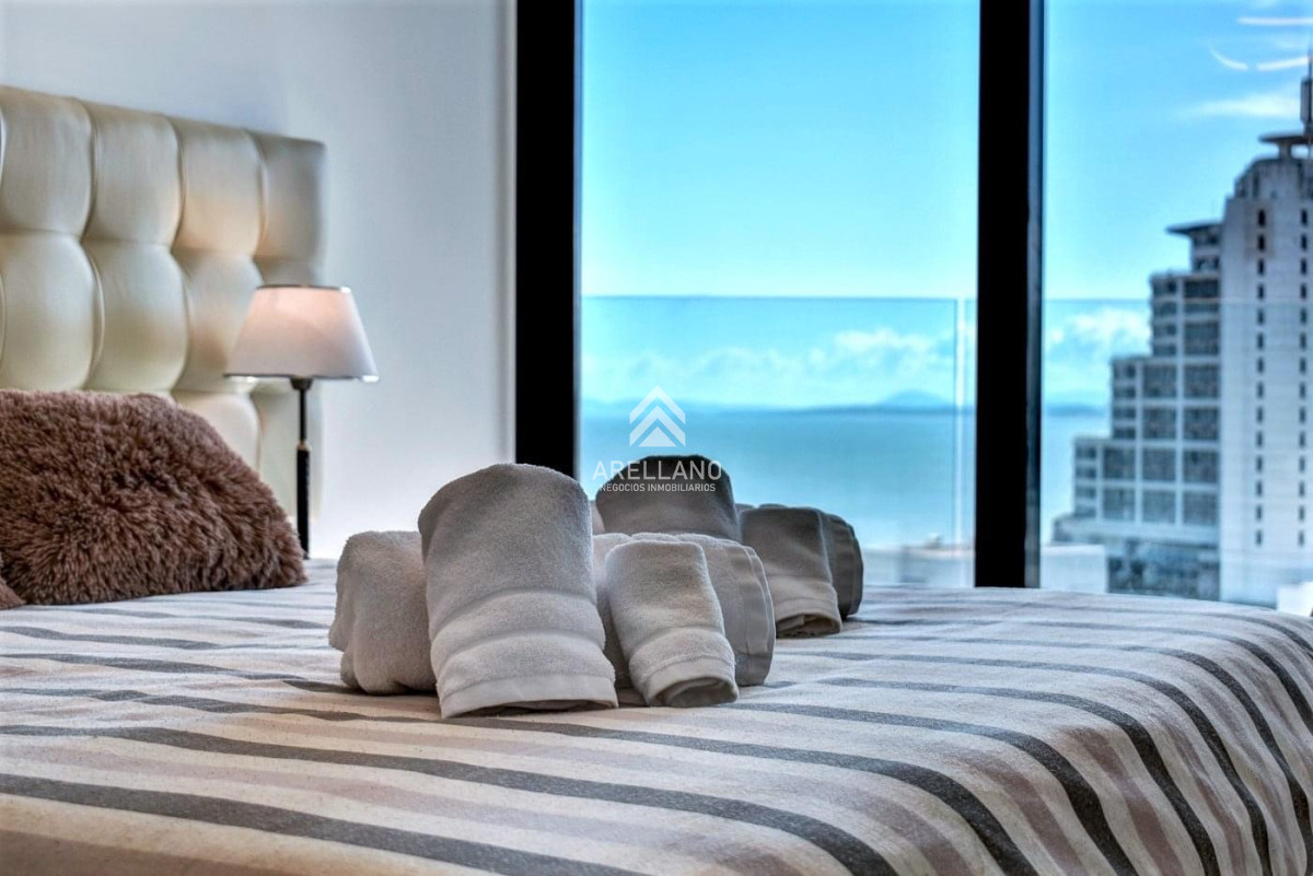 Apartamento ID.5109 - Venta de apartamento 2 dormitorios en edificio Art Tower, La Pastora, Punta del Este