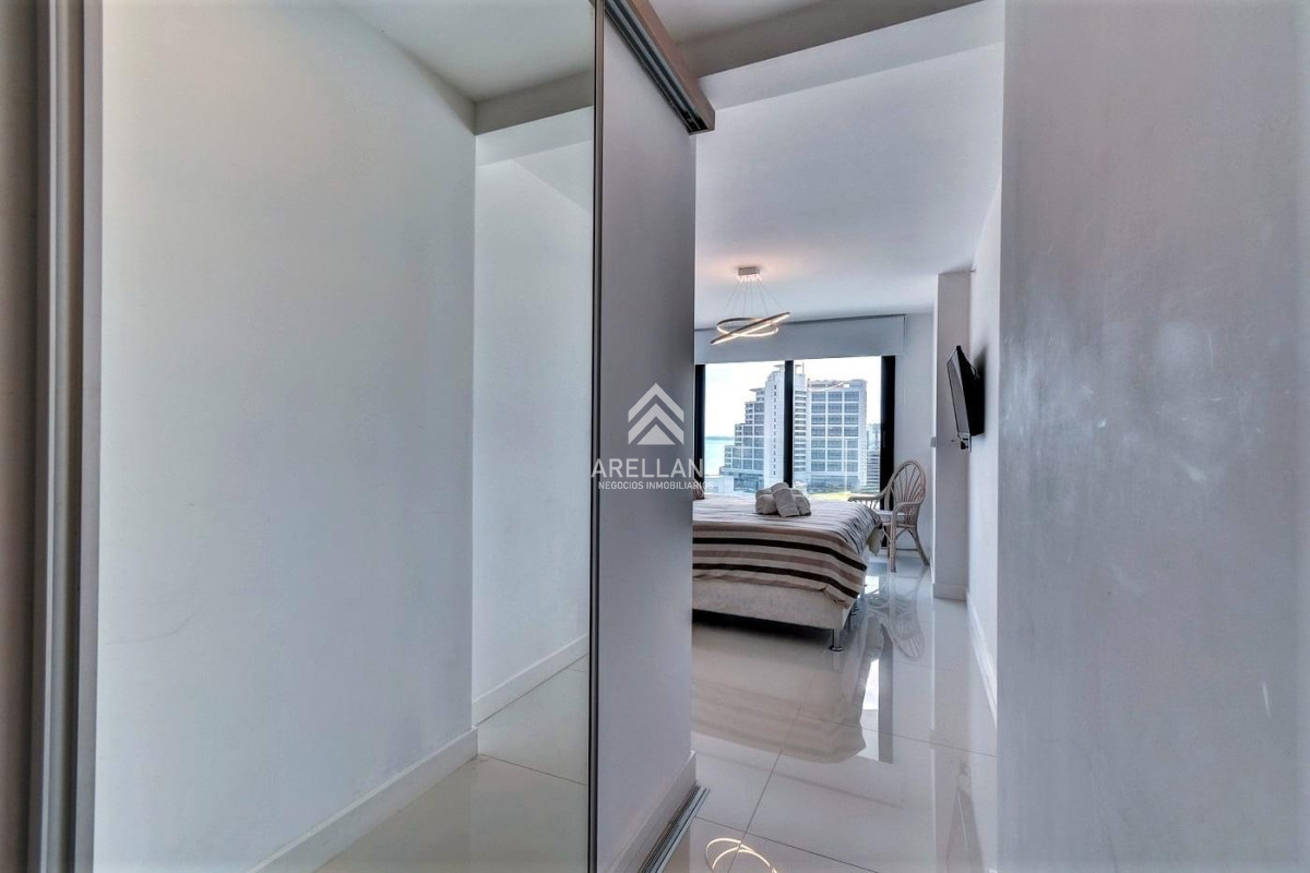 Apartamento ID.5109 - Venta de apartamento 2 dormitorios en edificio Art Tower, La Pastora, Punta del Este