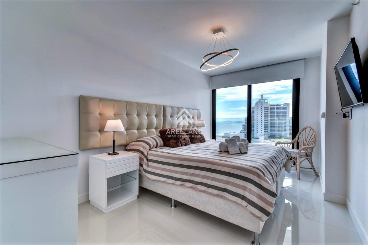 Apartamento ID.5109 - Venta de apartamento 2 dormitorios en edificio Art Tower, La Pastora, Punta del Este