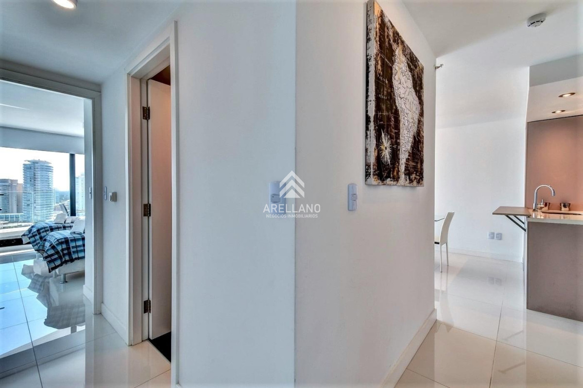 Apartamento ID.5109 - Venta de apartamento 2 dormitorios en edificio Art Tower, La Pastora, Punta del Este