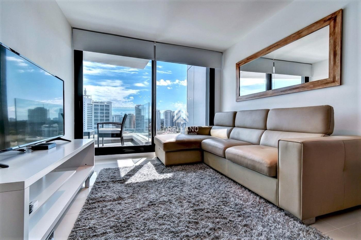 Apartamento ID.5109 - Venta de apartamento 2 dormitorios en edificio Art Tower, La Pastora, Punta del Este