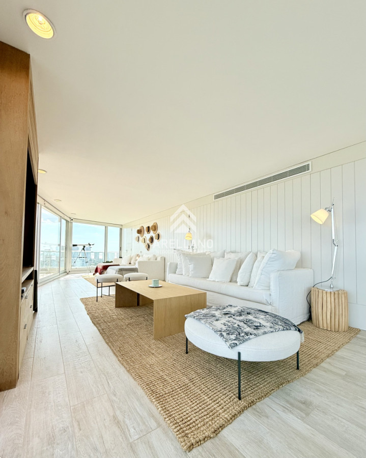 Apartamento ID.5840 - Venta Apartamento Penthouse 3 dormitorios con parrillero propio en alquiler temporario, Roosevelt Brava, Punta del Este