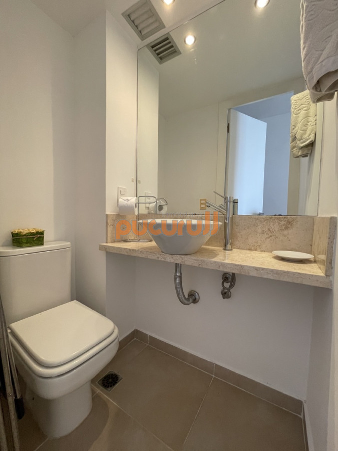 Apartamento ID.1681 - Apartamento de 2 Dormitorios con Vista al Mar y Parrillero en Quartier Punta Ballena