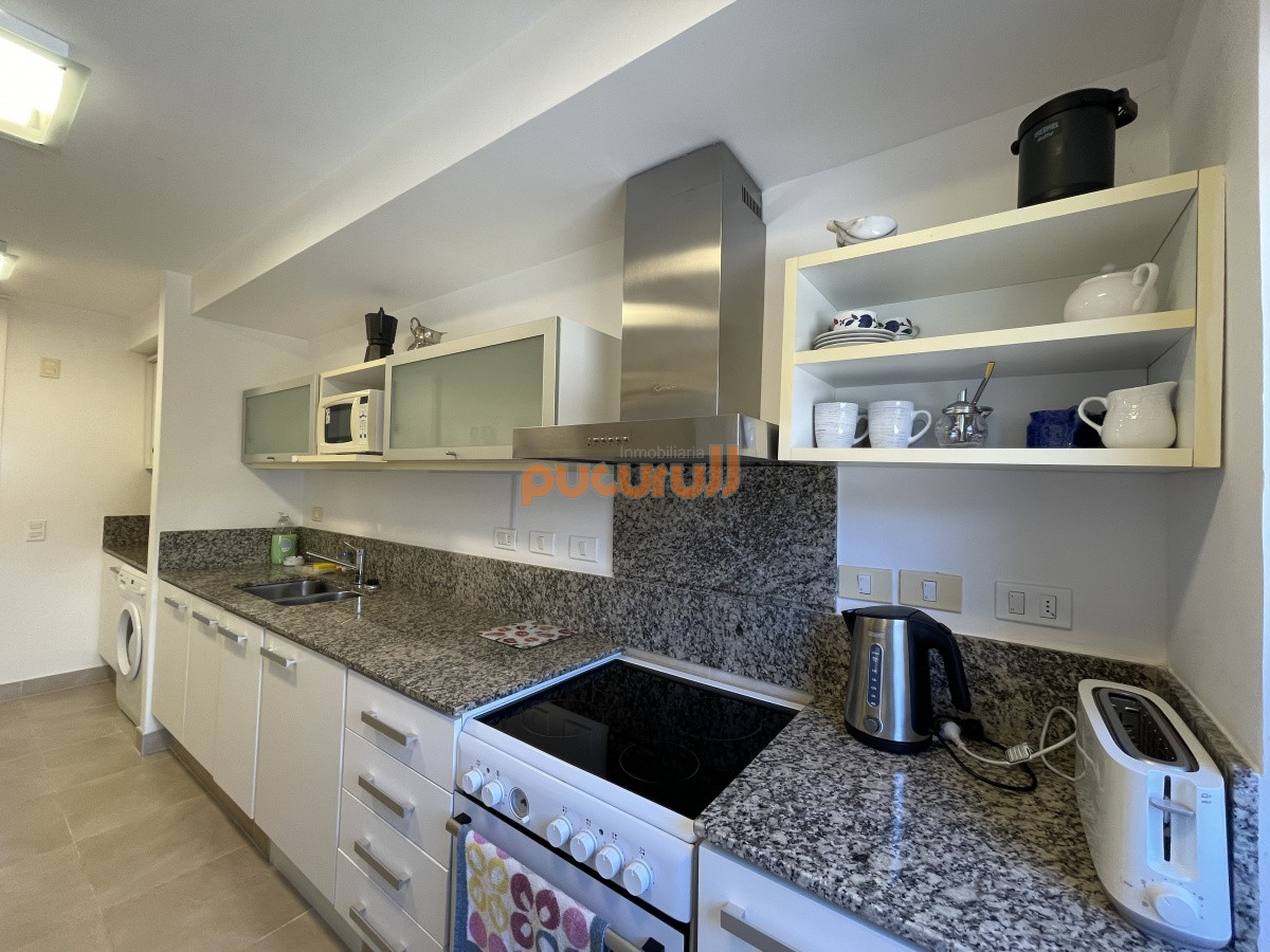 Apartamento ID.1888 - Apartamento en alquiler temporario de dos dormitorios con parrillero de uso exculusivo, Punta Ballena