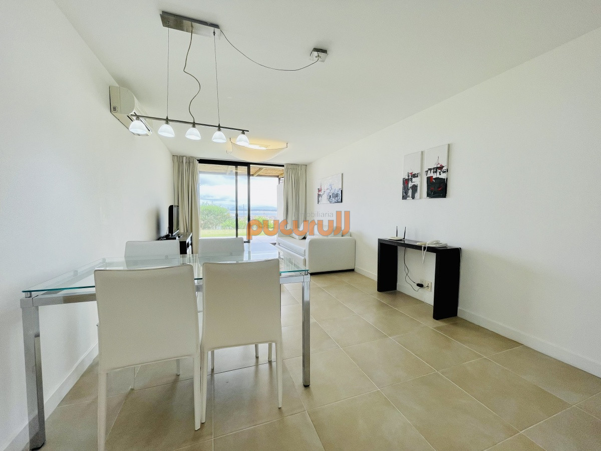 Apartamento ID.1981 - Alquiler temporario de apartamento de un dormitorio con parrillero y jardín, Punta Ballena