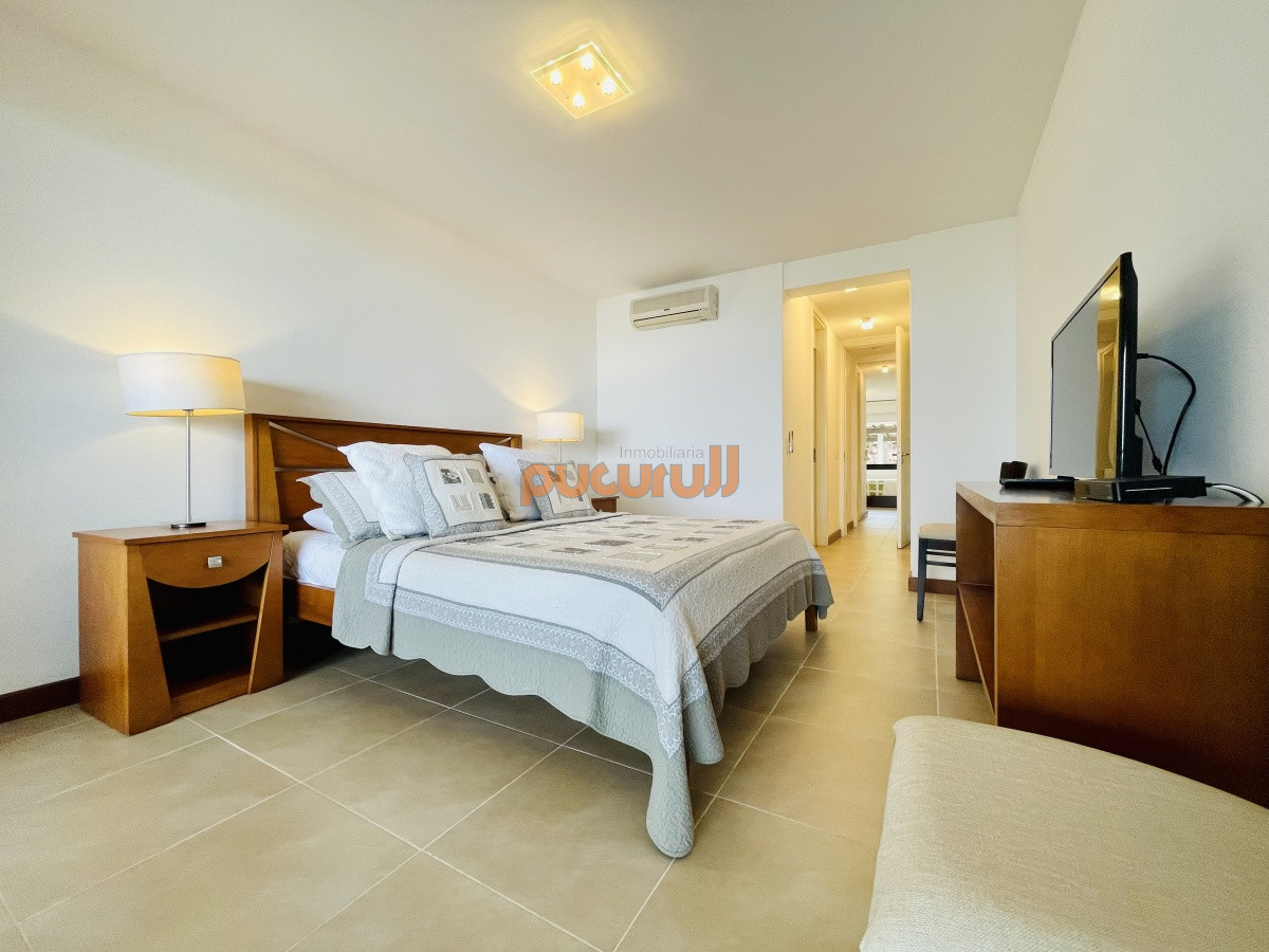 Apartamento ID.1455 - Alquiler temporario de apartamento de dos dormitorios con Parrillero de uso exclusivo en complejo privado de Punta Ballena