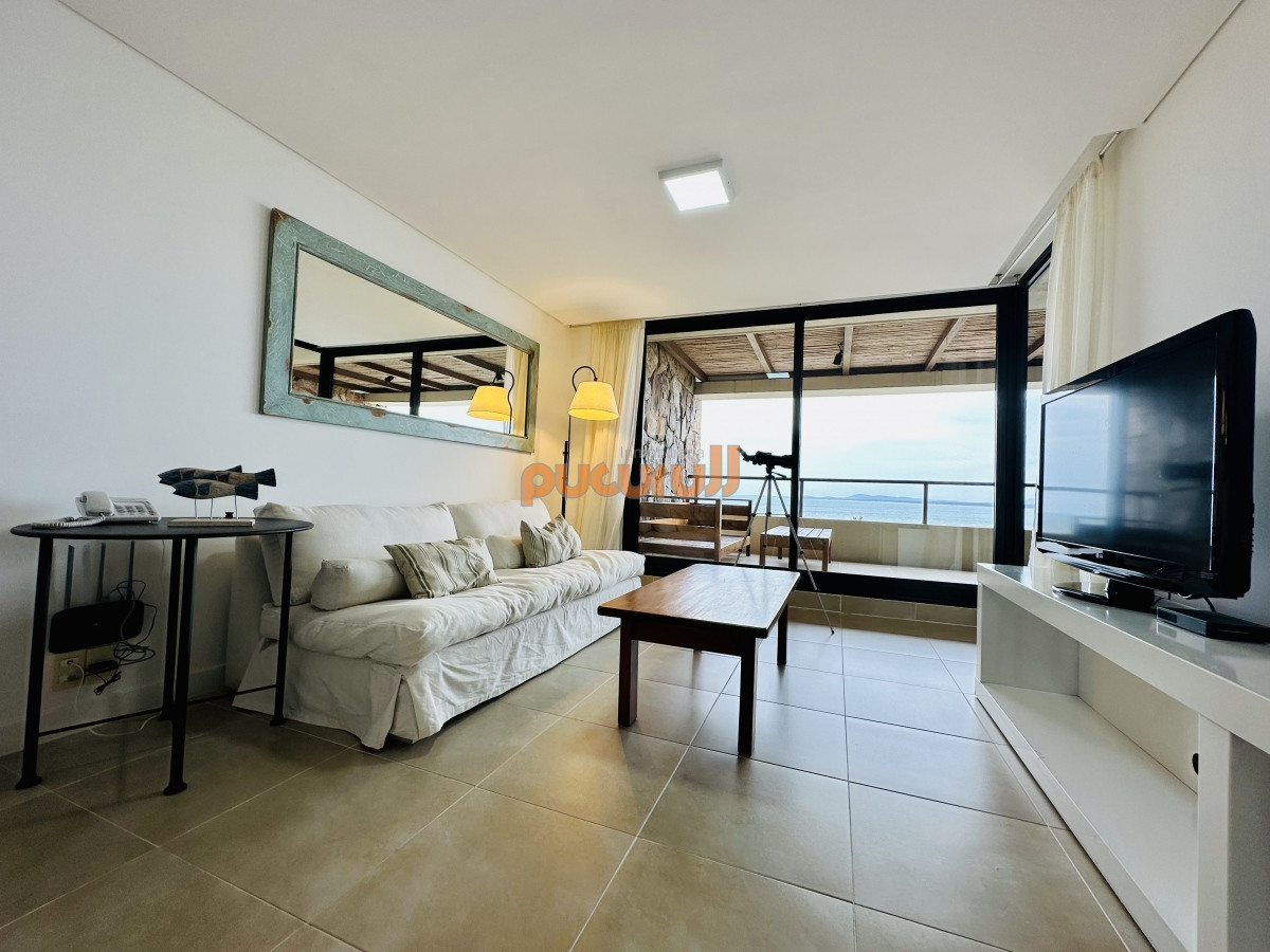 Apartamento ID.1834 - Apartamento de 2 Dormitorios con Parrillero y Vista al Mar en Punta Ballena