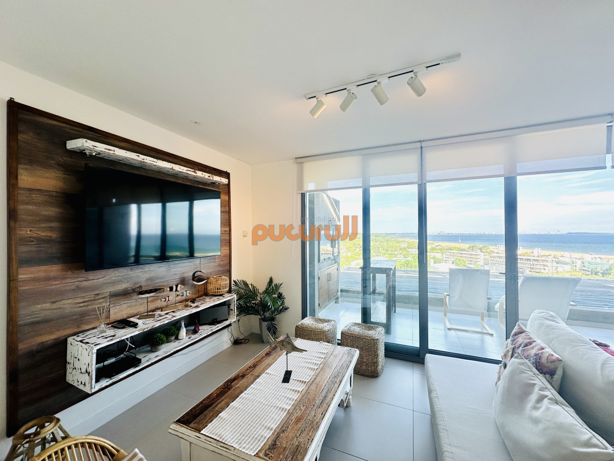 Apartamento ID.2145 - Venta de apartamento de 2 dormitorios y parrillero en la Loma de la Ballena en exlusivo complejo