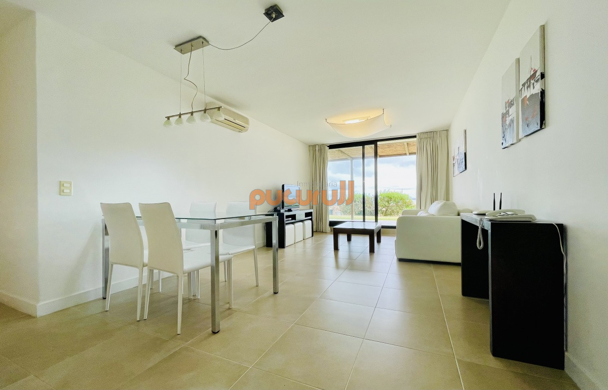 Apartamento ID.1981 - Alquiler temporario de apartamento de un dormitorio con parrillero y jardín, Punta Ballena
