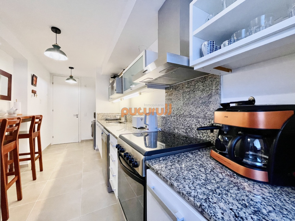 Apartamento ID.1438 - Alquiler temporal de Apartamento de 2 Dormitorios con Parrillero y Vista al Atardecer, Punta Ballena