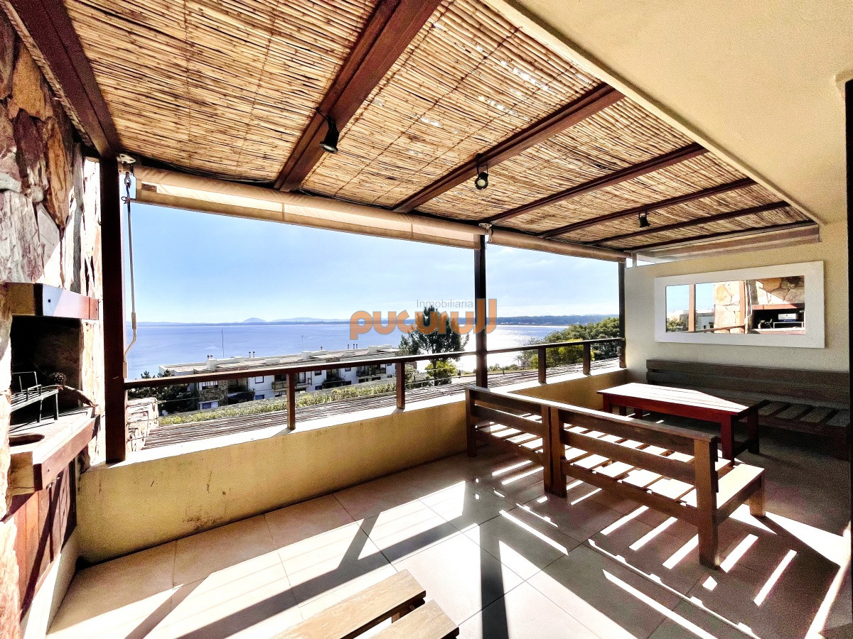 Apartamento ID.1438 - Alquiler temporal de Apartamento de 2 Dormitorios con Parrillero y Vista al Atardecer, Punta Ballena