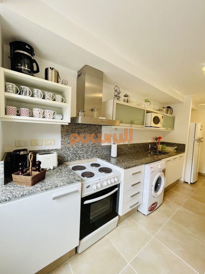 Apartamento ID.1455 - Alquiler temporario de apartamento de dos dormitorios con Parrillero de uso exclusivo en complejo privado de Punta Ballena