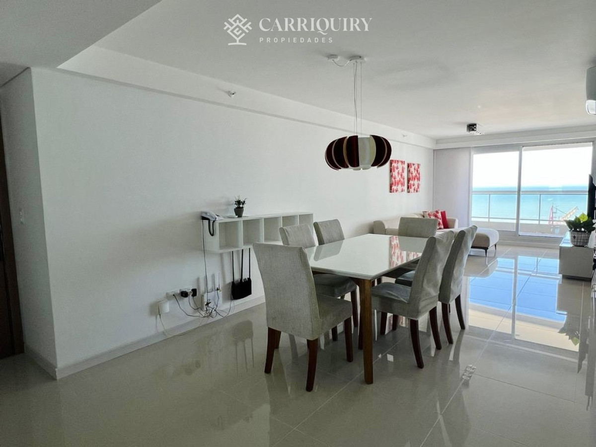 Apartamento ID.9488 - Alquiler temporario de Apartamento de 2 Dormitorios con Parrillero en torre Premium, Playa Brava