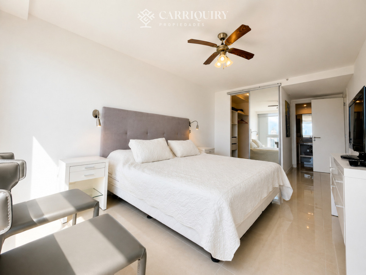 Apartamento ID.10435 - Moderno Apartamento Penthouse con Parrillero en torre One, Playa Brava Punta del Este