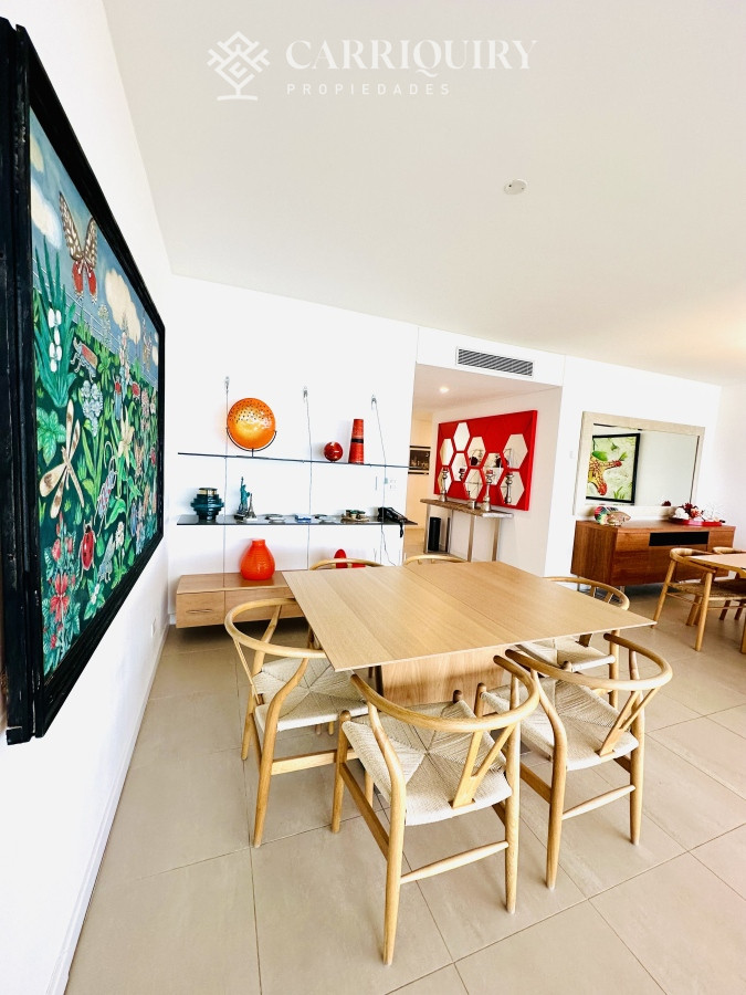 Apartamento ID.7507/Alquiler-temporario-de-apartamento-esquinero-de-tres-dormitorios-más-dependencia-de-servicio-sobre-Playa-Mansa,-Punta-del-Este - Alquiler temporal y anual de maravilloso departamento esquinero en Torre Le Parc, Playa Brava, Punta del Este