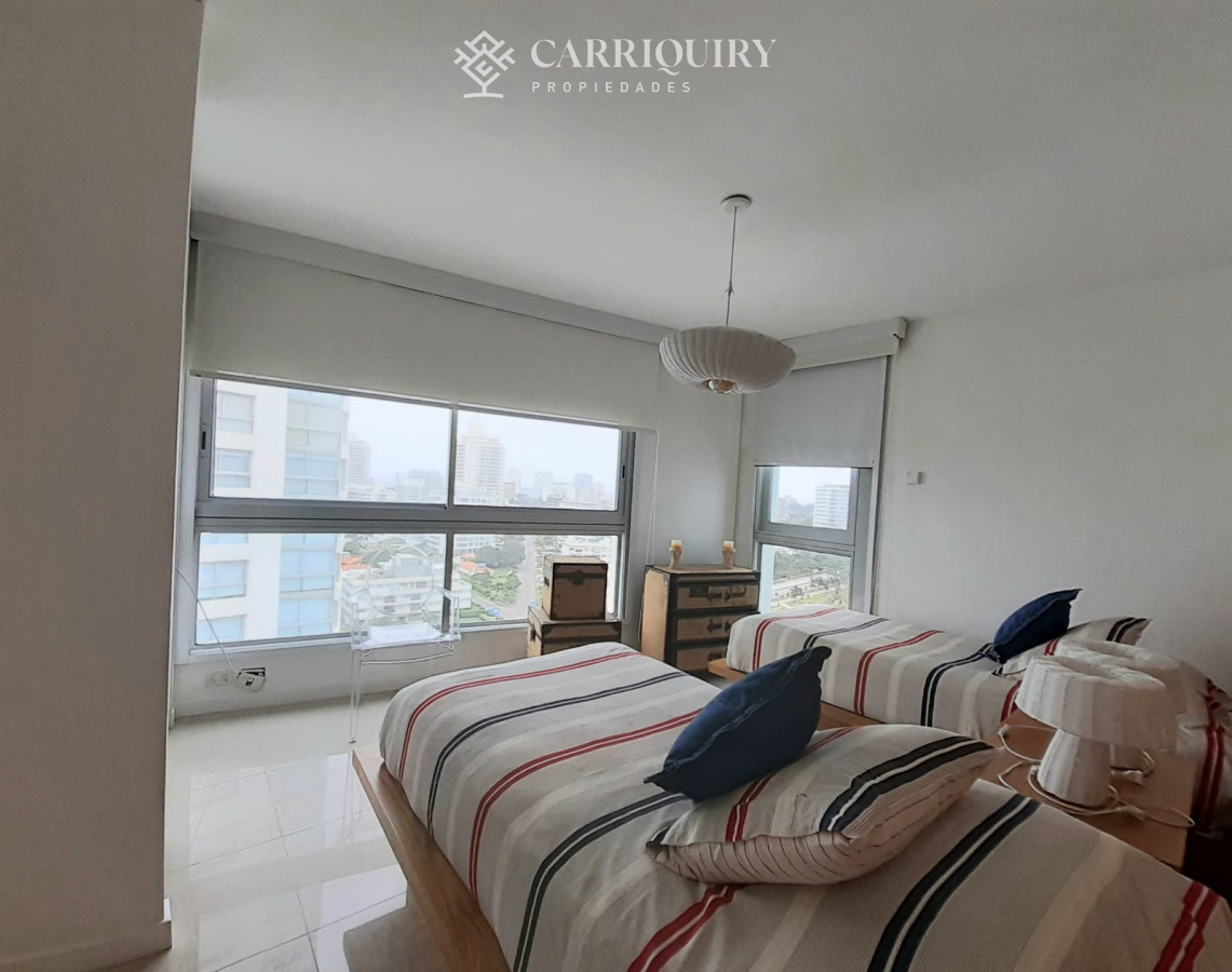 Apartamento ID.5117/Apartamento-en-Venta-Playa-Mansa-3-dormitorios-Sunrise-Tower - Alquiler temporal de apartamento esquinero en Torre Le Parc II, Playa Brava