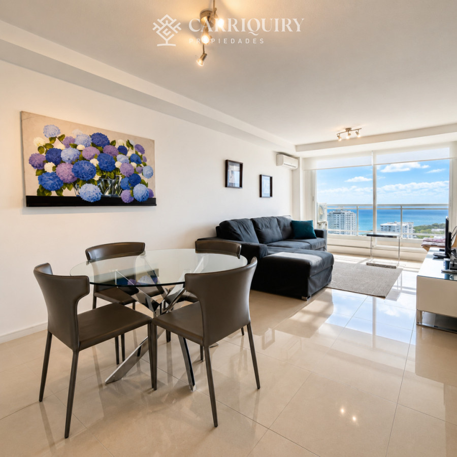 Apartamento ID.10435 - Moderno Apartamento Penthouse con Parrillero en torre One, Playa Brava Punta del Este