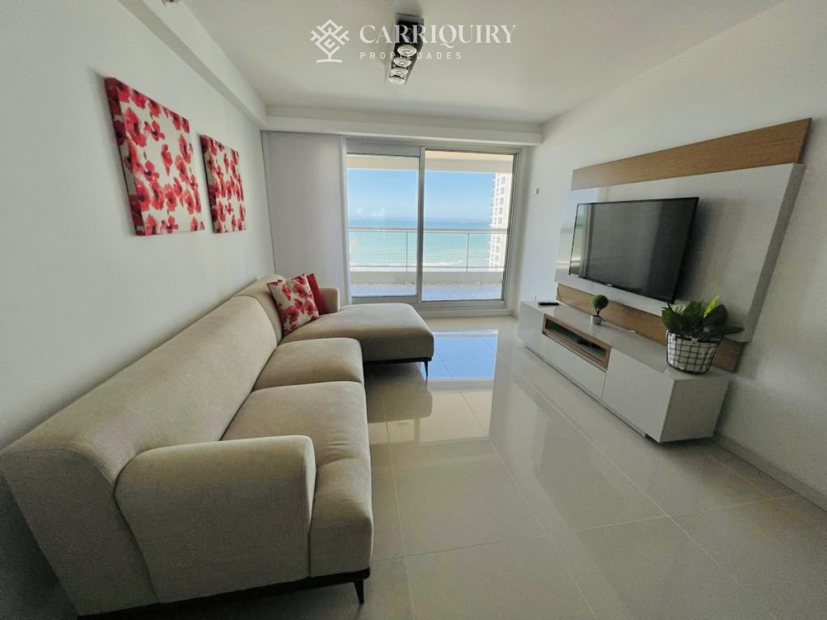 Apartamento ID.9488 - Alquiler temporario de Apartamento de 2 Dormitorios con Parrillero en torre Premium, Playa Brava