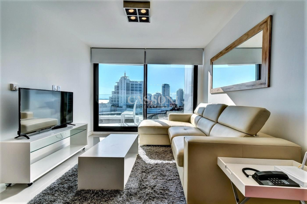 Apartamento ID.2969 - Venta de apartamento de dos dormitorios con dos baños moderna Torre, Art Tower, Punta del Este