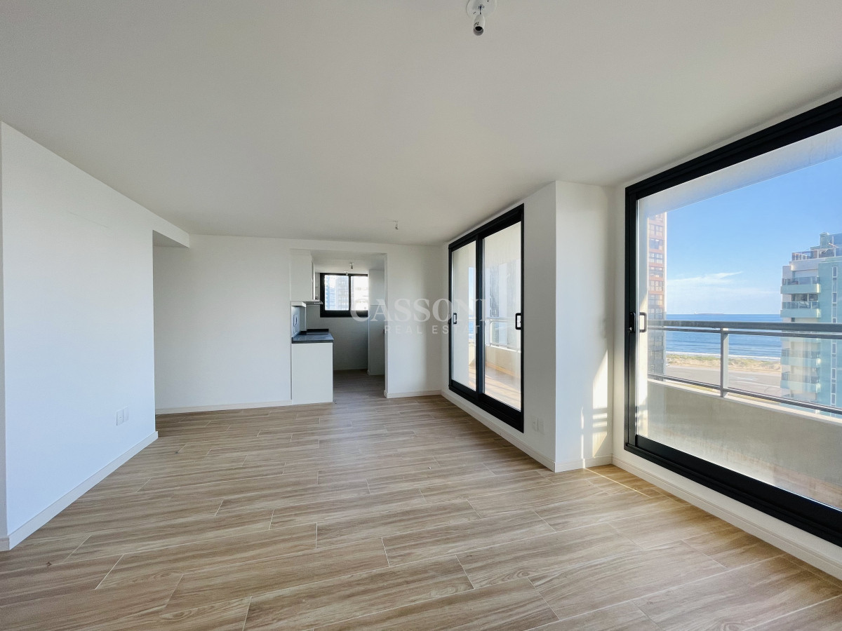 Apartamento ID.2610 - Apartamento de 2 Dormitorios a Estrenar en Alquiler Anual y venta, Playa Brava, Punta del Este